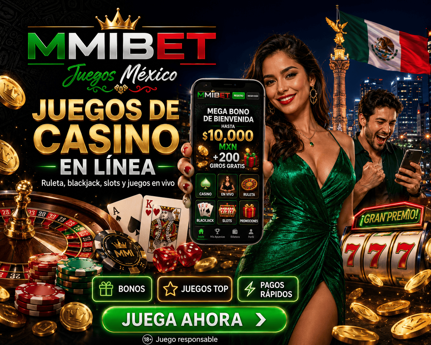 Resumen de juegos de mmibet con mesas en vivo, cartas, fichas y navegacion por categorias